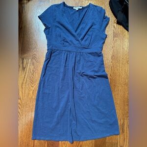 Boden Navy Midi Dress